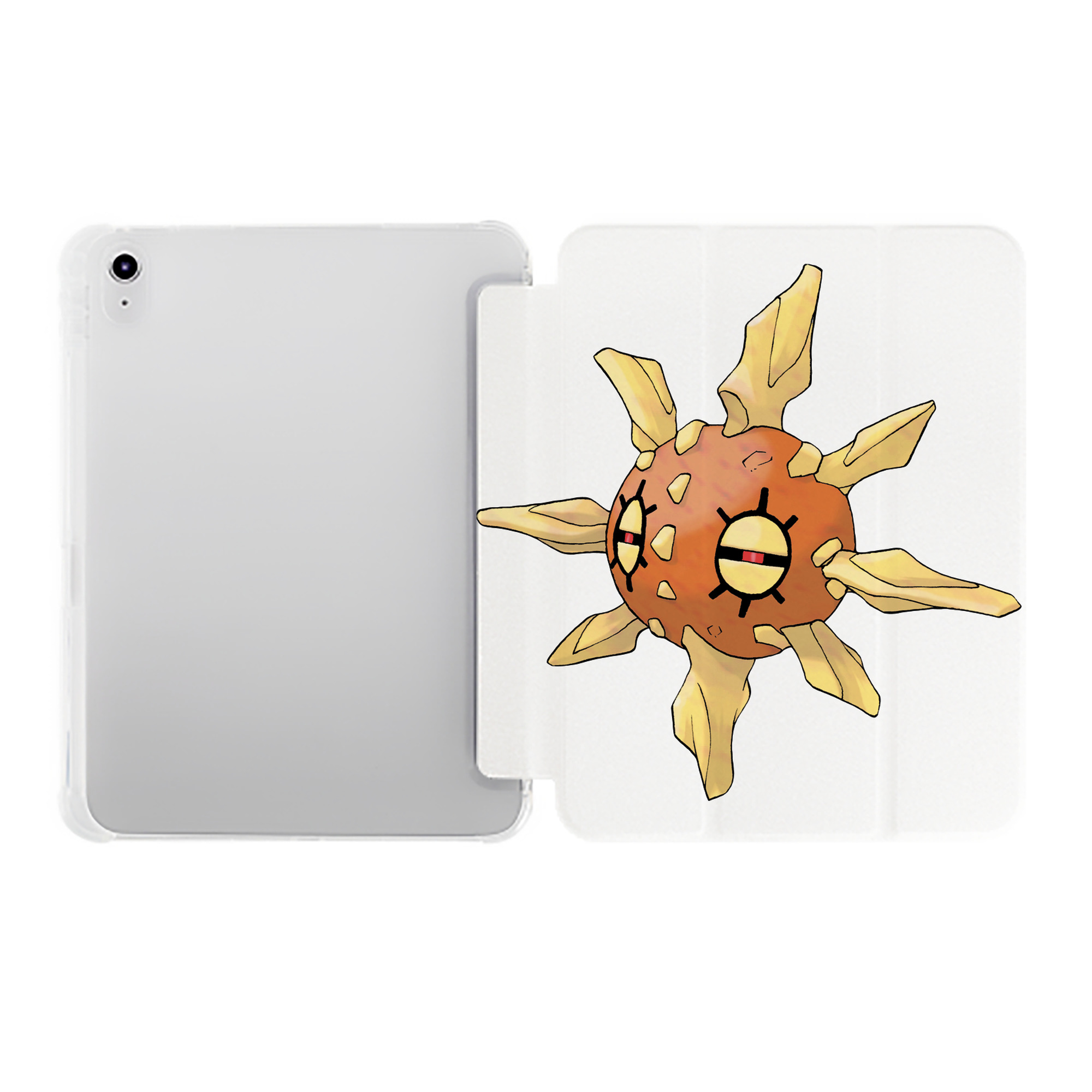 （画像用） ポケットモンスター Pokémon IPad ケース ペン収納付き 三つ折りスタンド PUレザー×シリコン 対応機種9.5/10.5/10.9インチ